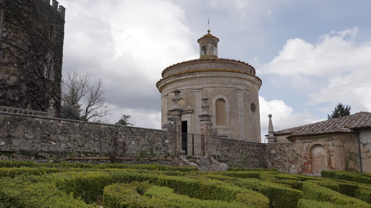 Tuscan Estate with Ornamental Garden and Chapel