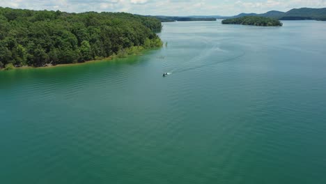 fishing at loyston point on norris lake in tennessee