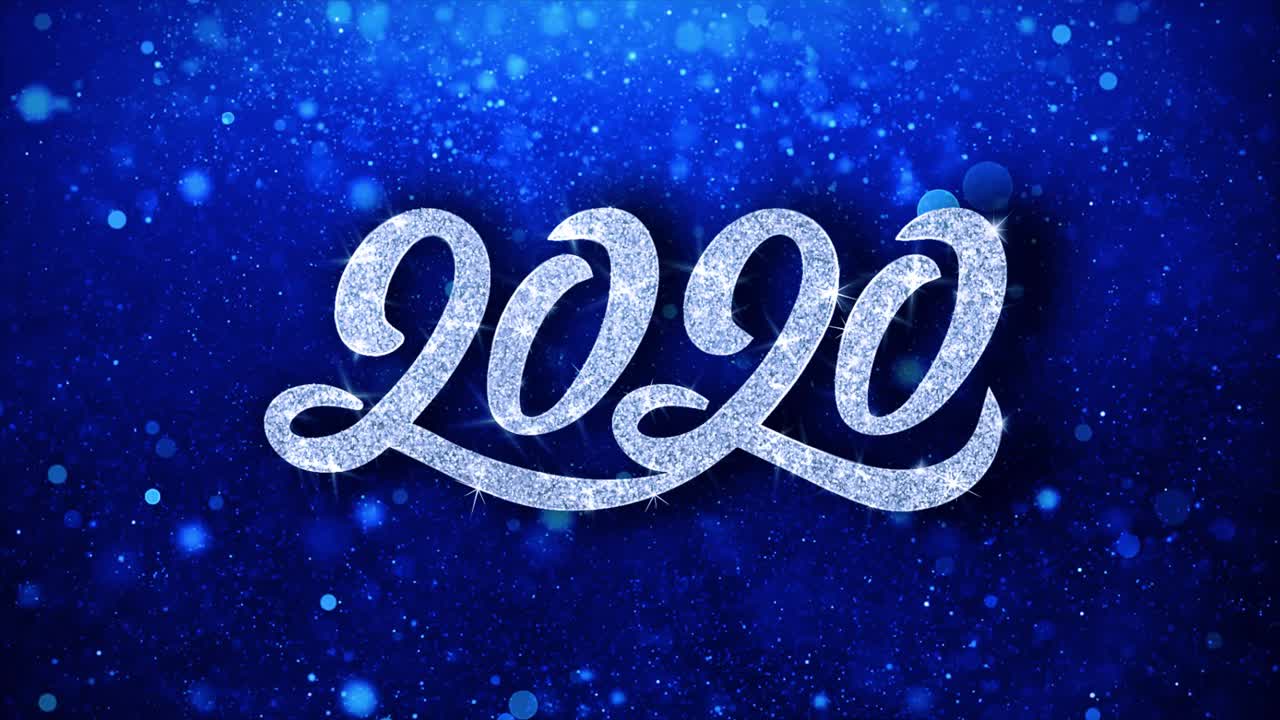 2020 Sparkling New Year's Greeting