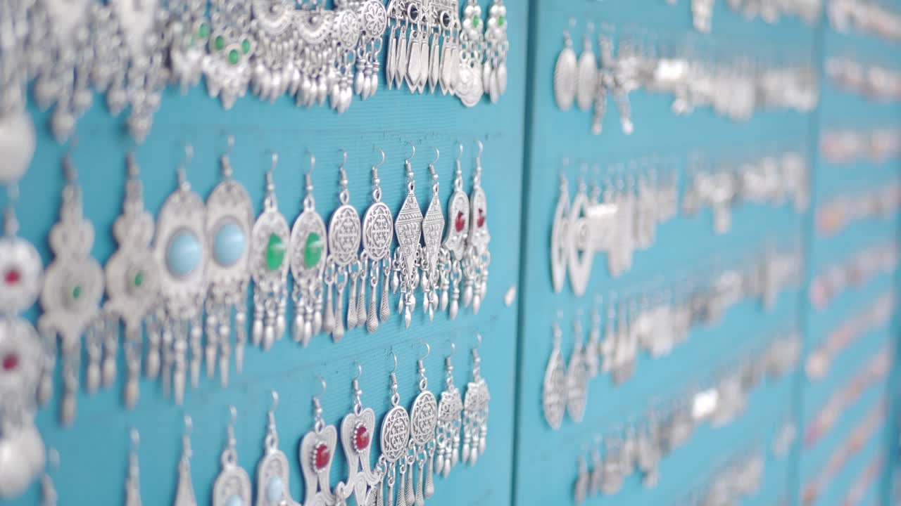 серебряные сережки