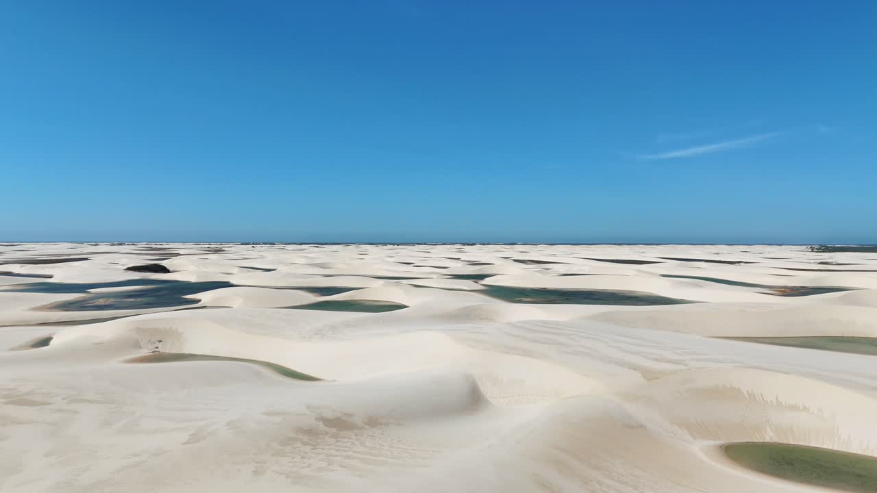the desert flooded with lencois maranhenses