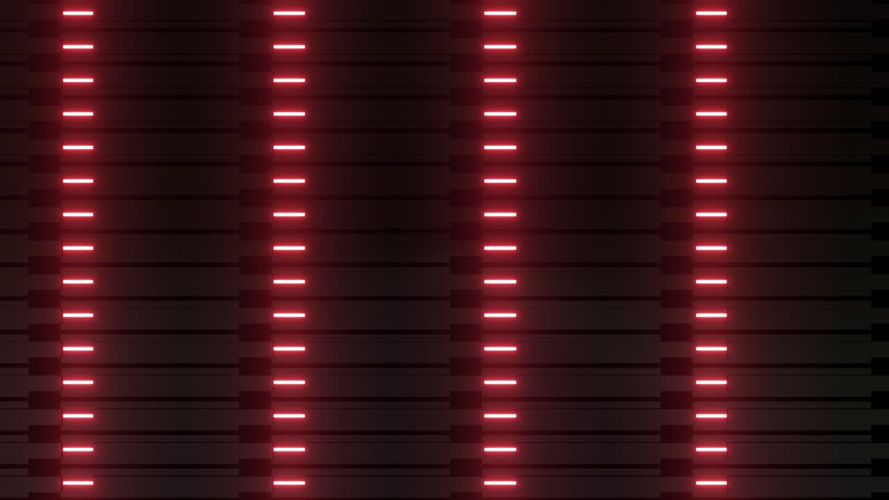 Abstract Neon Light Pattern Background