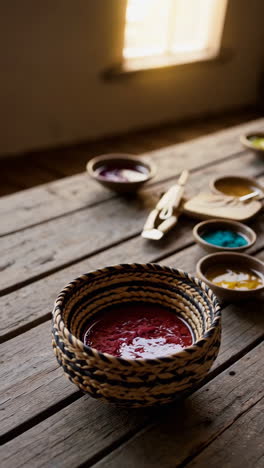 natural dyeing process