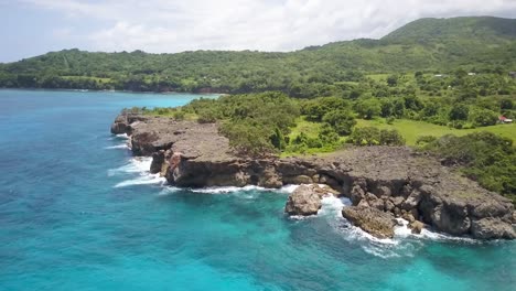 aerial view of boston bay portland jamaica