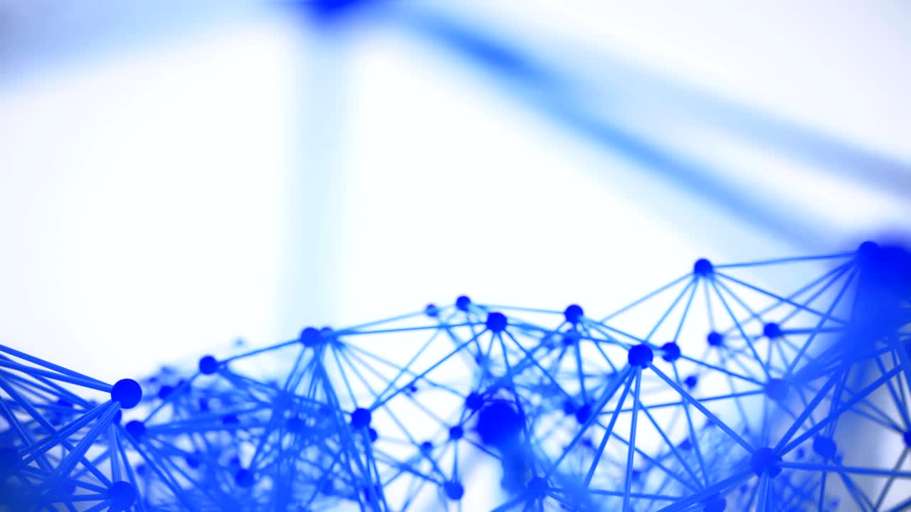 malla de polígono abstracto.