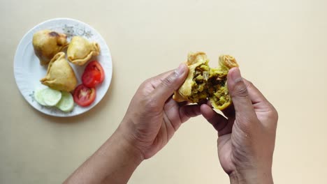 samosa - indian snack food