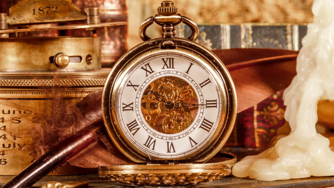 reloj de bolsillo de época