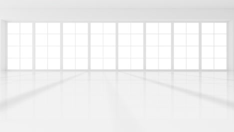 the white empty room, 3d rendering.