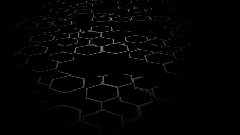 background of hexagons