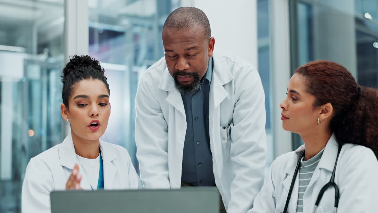 Medical professionals collaborating on patient care