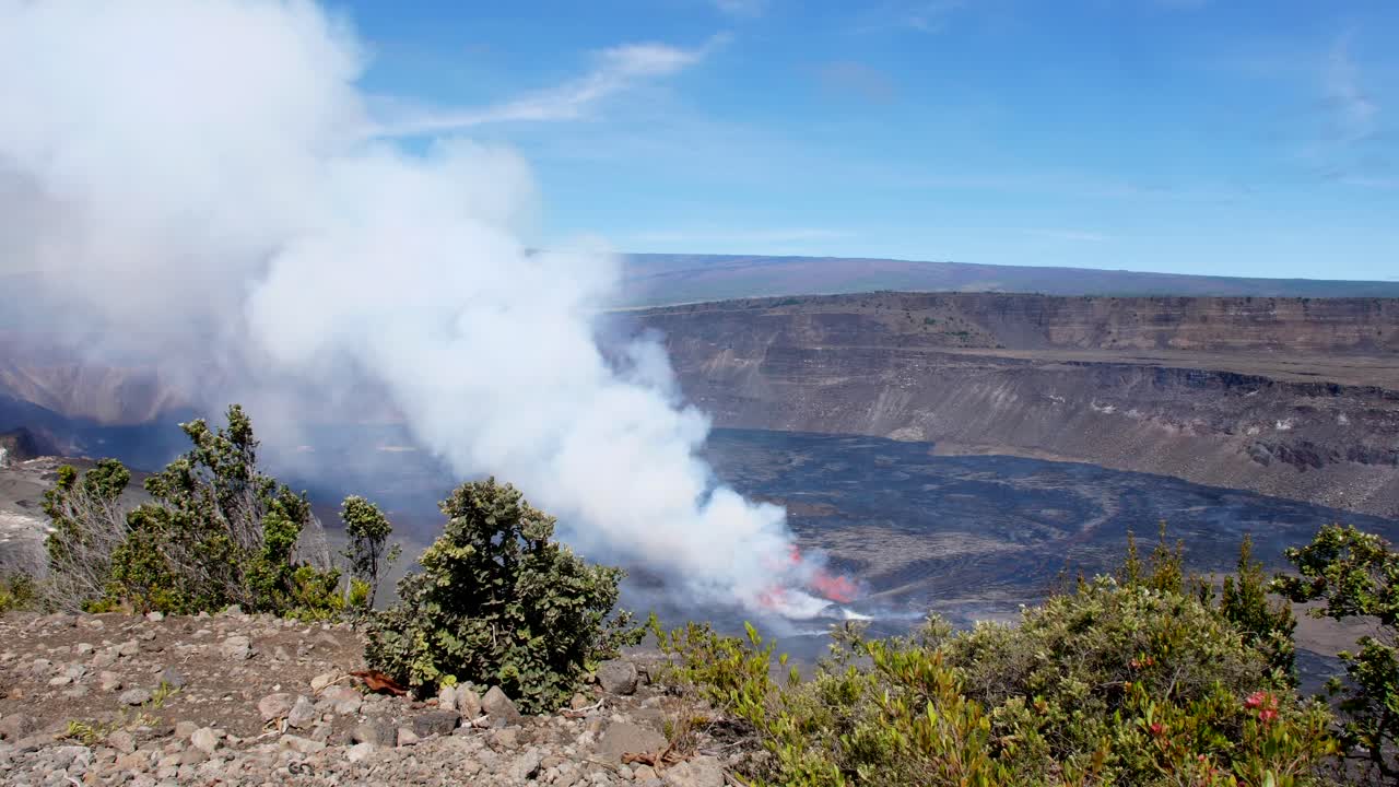 erupción de kilauea septiembre de 2023 capturado el 11 de septiembre desde el cráter este