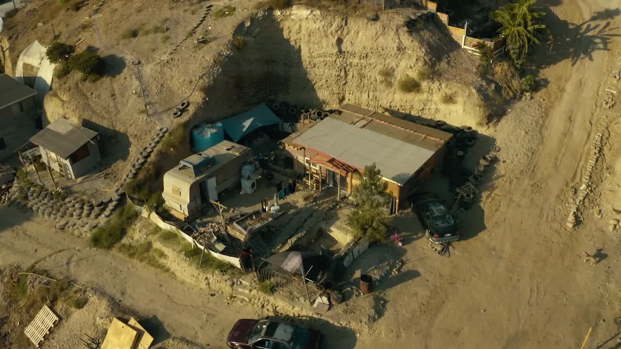 Paesaggio Rurale Città Tijuana Messico Veduta Aerea Case