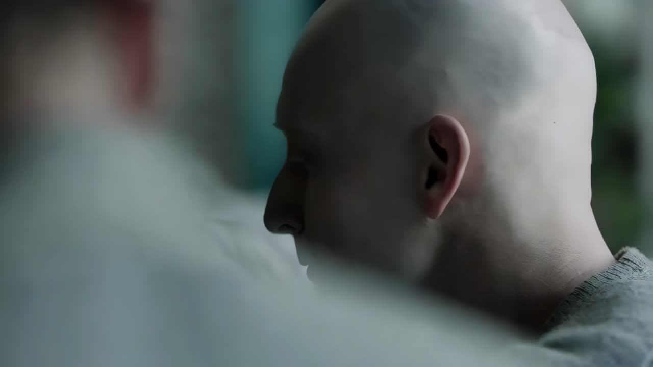 Close-up portrait of a man