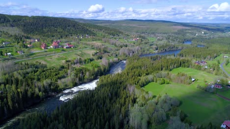 ristafallet waterfall in the western part of jamtland is listed as one of the most beautiful waterfalls in sweden.