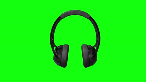 8-animations-3d-black-headphones-earphones