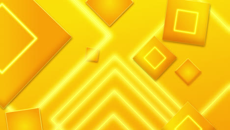 abstract geometric background with yellow shapes