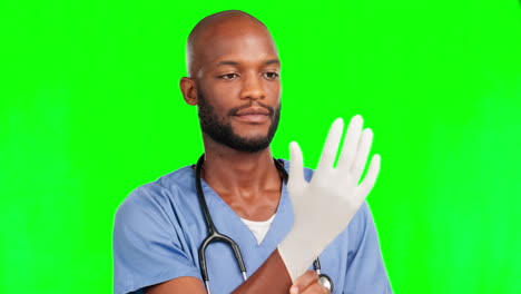 surgeon gloves, happy face