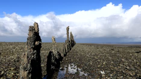 Espigón-De-La-Bahía-De-Morecambe-Con-Nubes-Y-Cielo