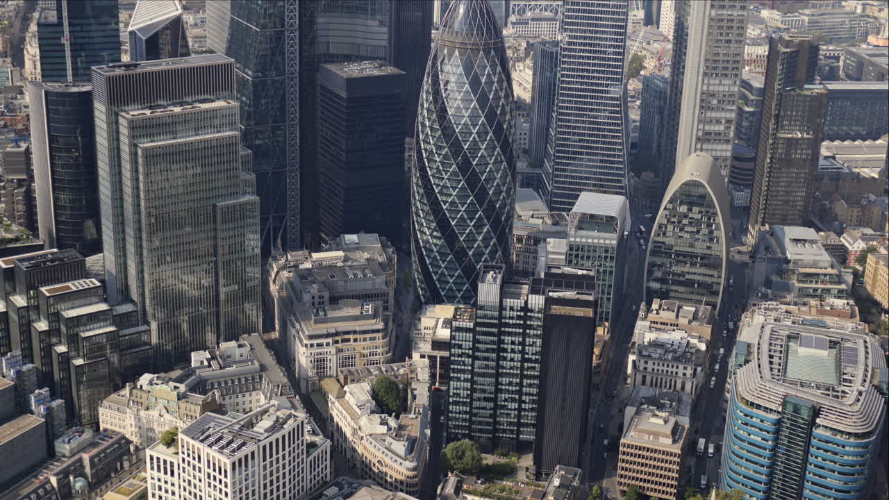 Grattacieli e architettura nella città di Londra