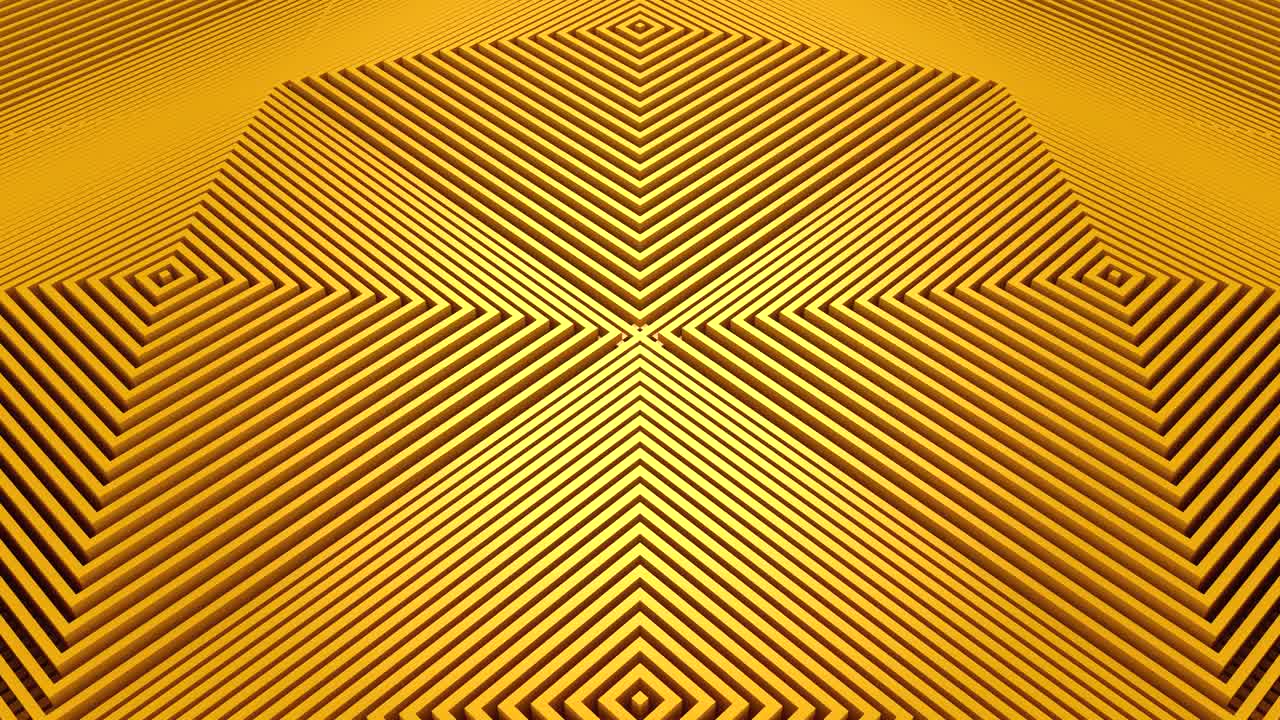 los cuadrados forman una onda