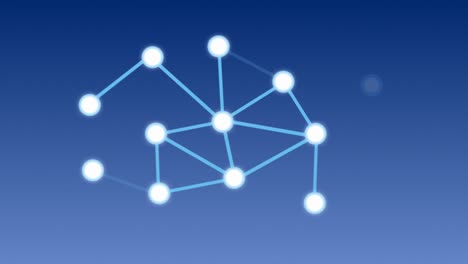 animated connection diagram of many elements