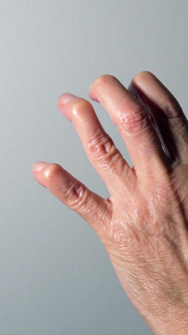 Close-up of a human hand