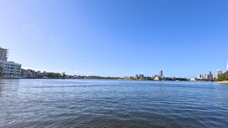 scenic river cruise through gold coast canals