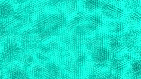 hexágono superficie en movimiento fondo de animación blanco