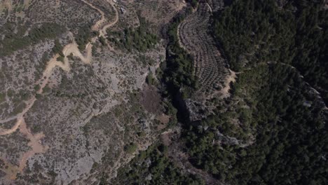 Drone-View-Of-Farmland-In-The-Valley-1