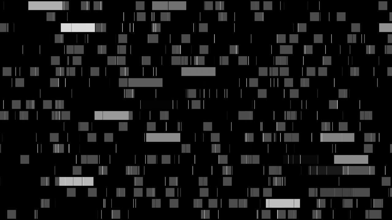 Abstract black and white mosiac motion.Abstract TV noise texture concept.Line random pattern background.Glitch texture design