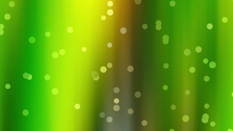 fondo de gradiente verde abstracto con círculos
