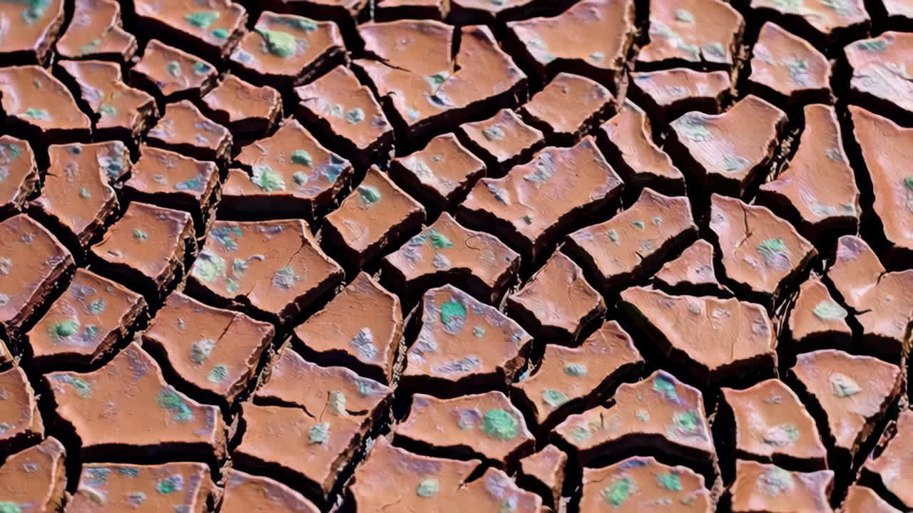 Cracked Dry Earth Texture