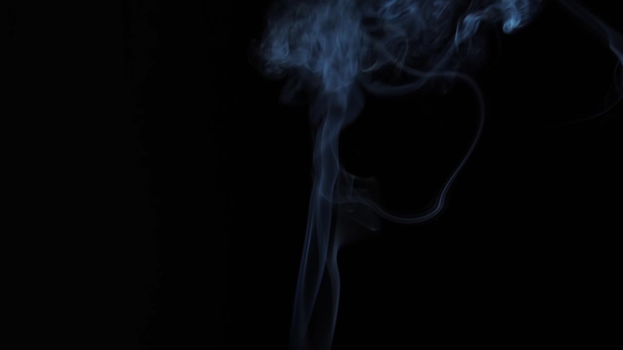 Elemento grafico di fumo di sigaretta realistico per compositing