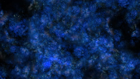 un paisaje azul etéreo cautivador profundidades de azul y obsidiana