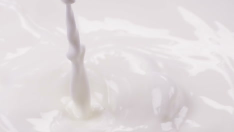 textura superficial de la leche