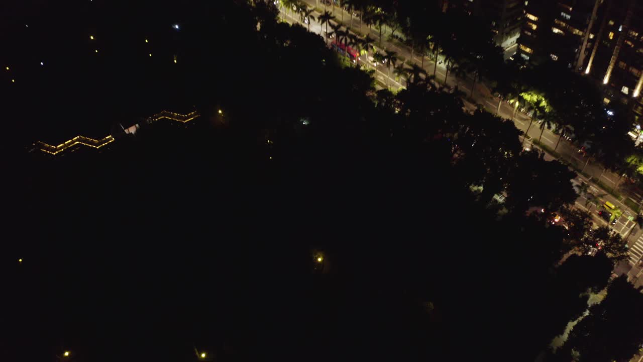 밤 05 타이페이 도시 옥상