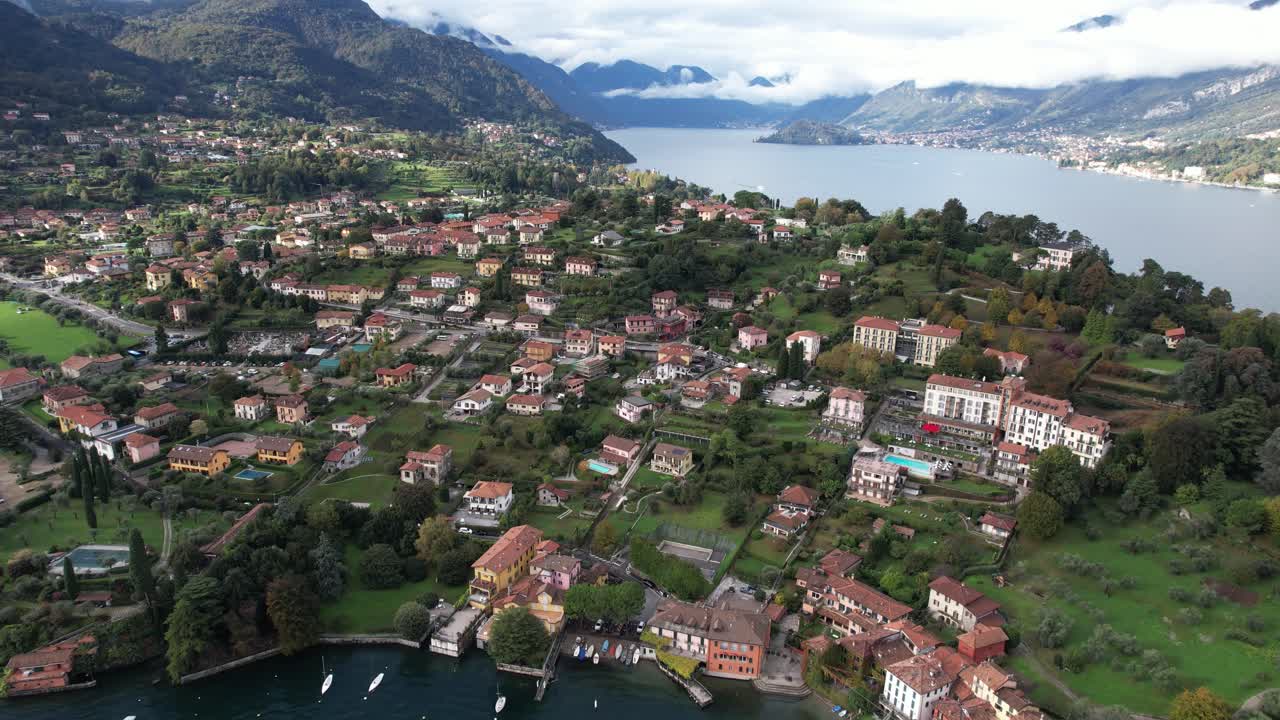 vuelo a bellagio, lago de como, italia