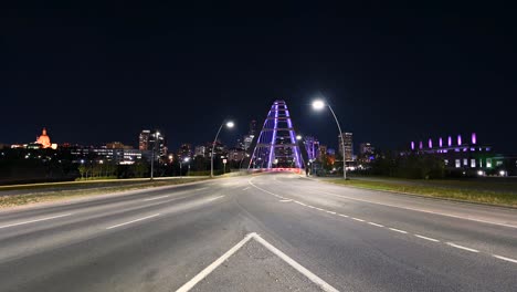 Puente-Walterdale-De-La-Ciudad-De-Edmonton-En-La-Noche