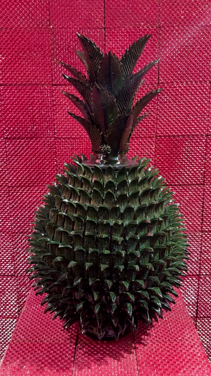 Pineapple shaped pitcher, kitchen art