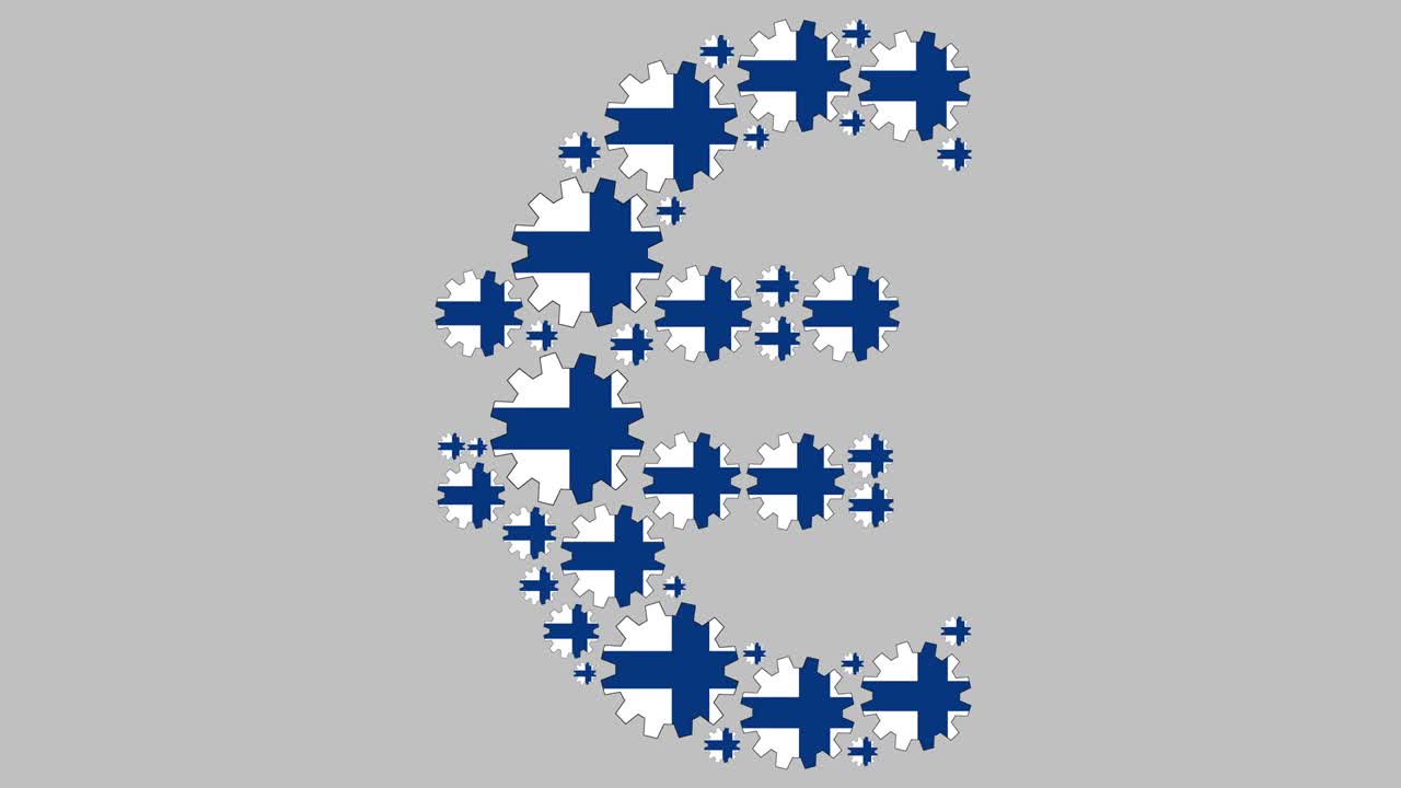 핀란드 발 기어 유로 기호 모양