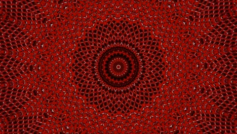 parallax effect. radial red snake skin background. snake skin texture closeup. 4k zoom in footage