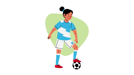 girl soccer player