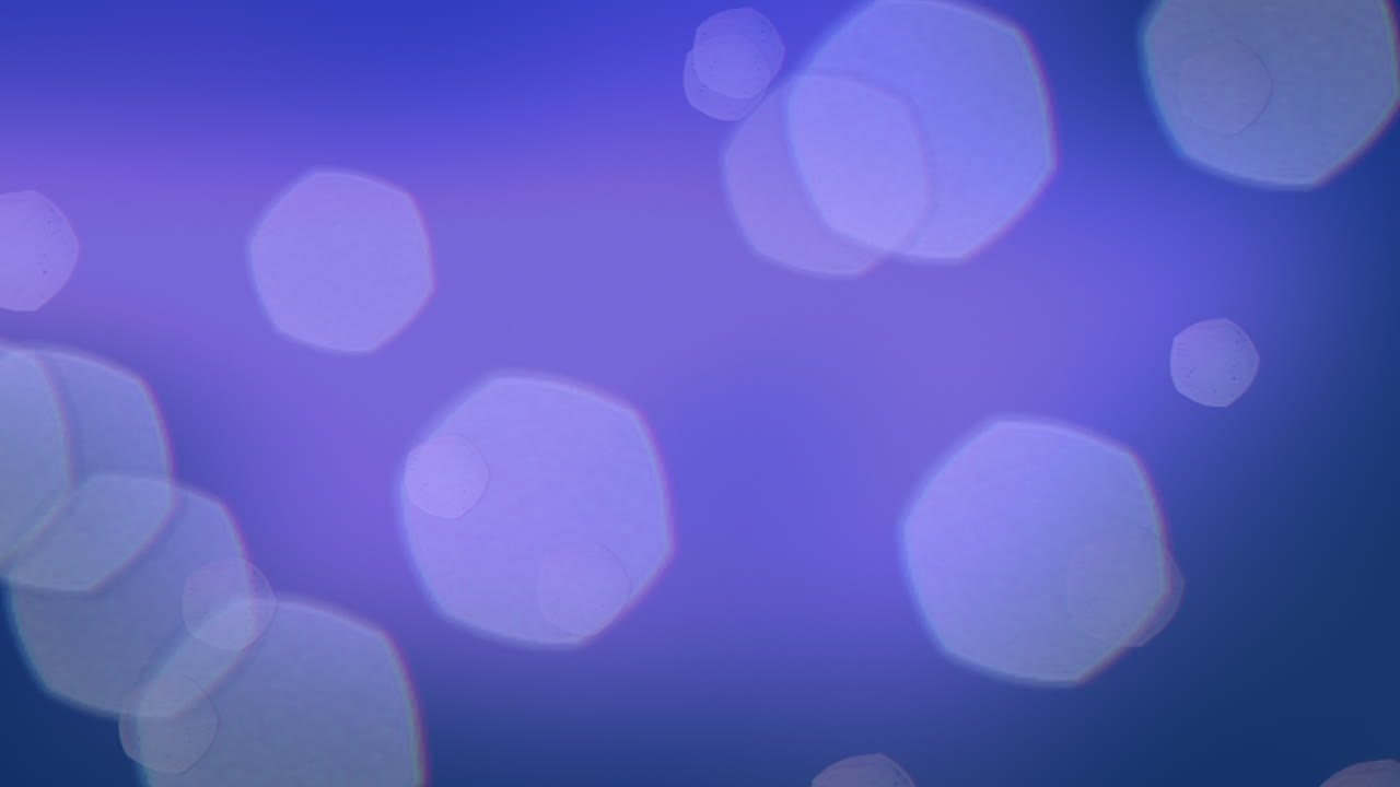 색 원들이 어져 있는 파란색 배경의 추상적인 이미지