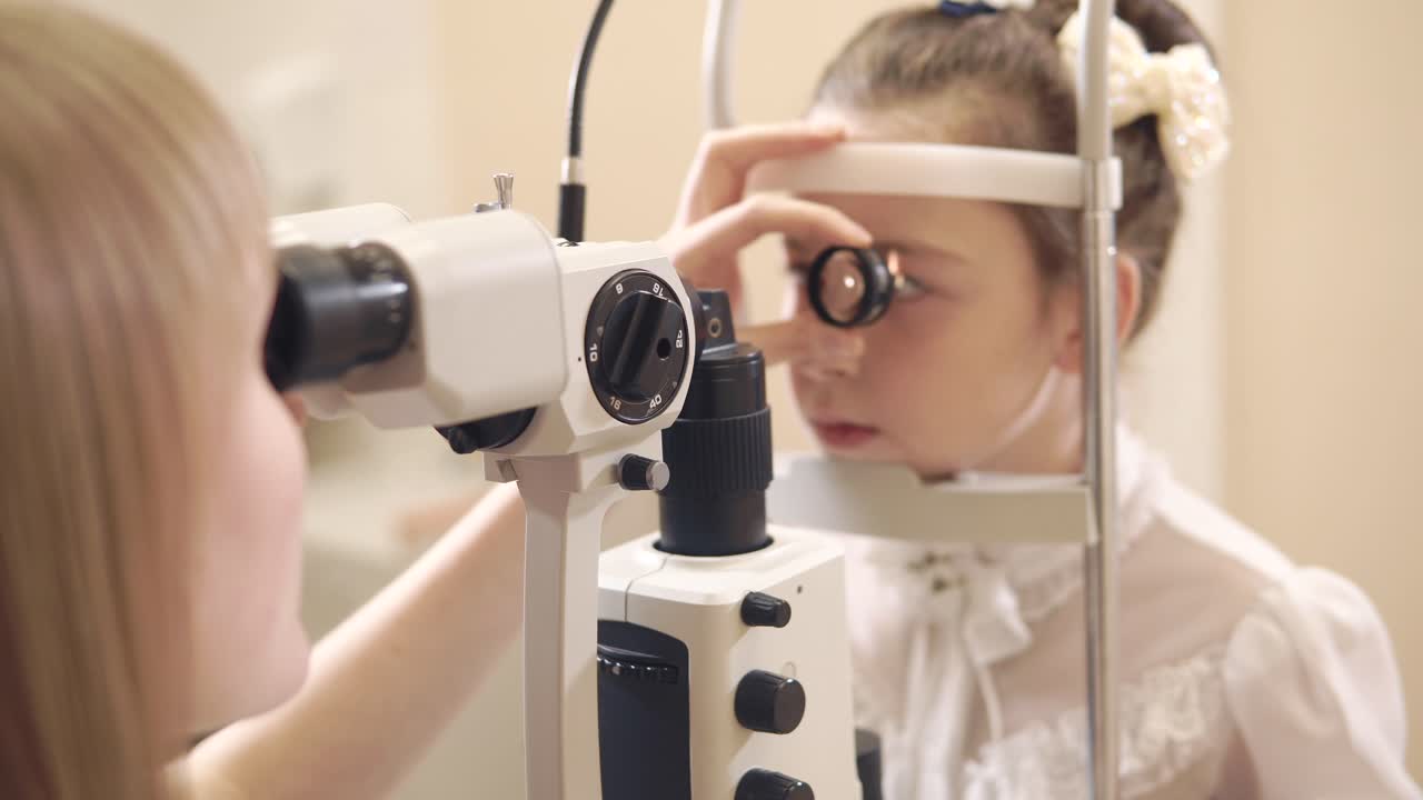 examen ocular en niños