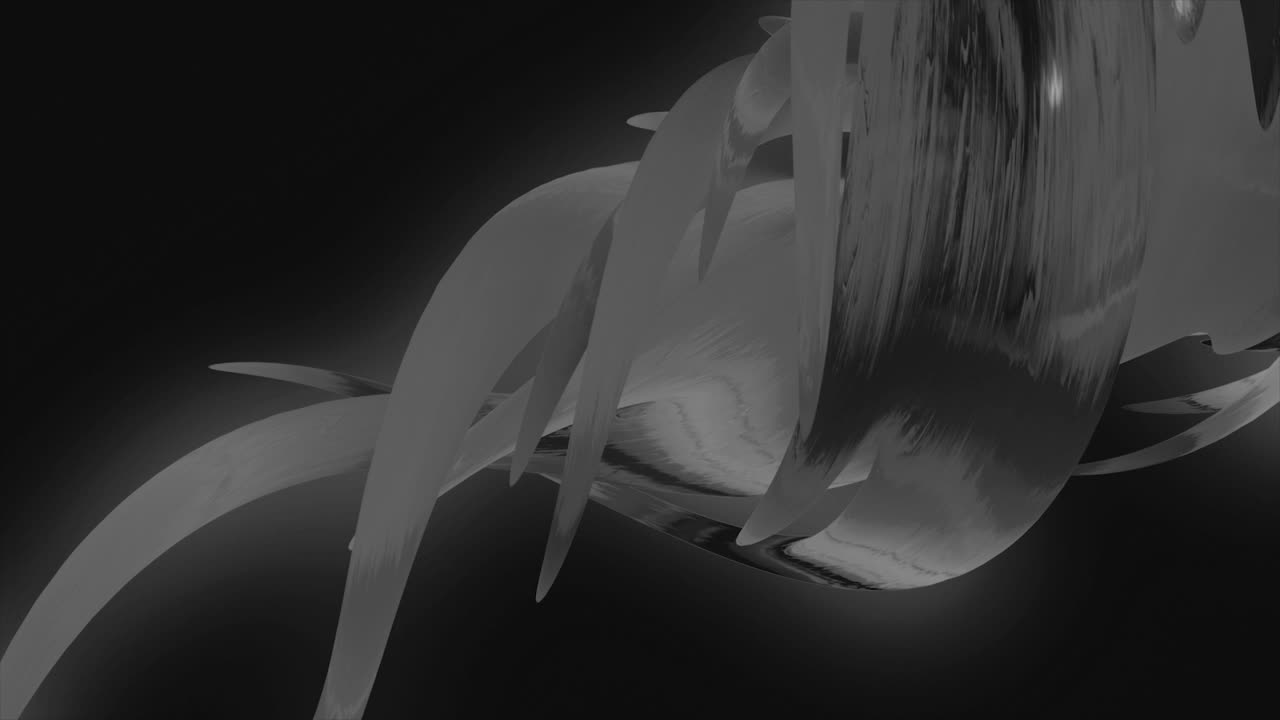 абстрактные серые скрученные формы