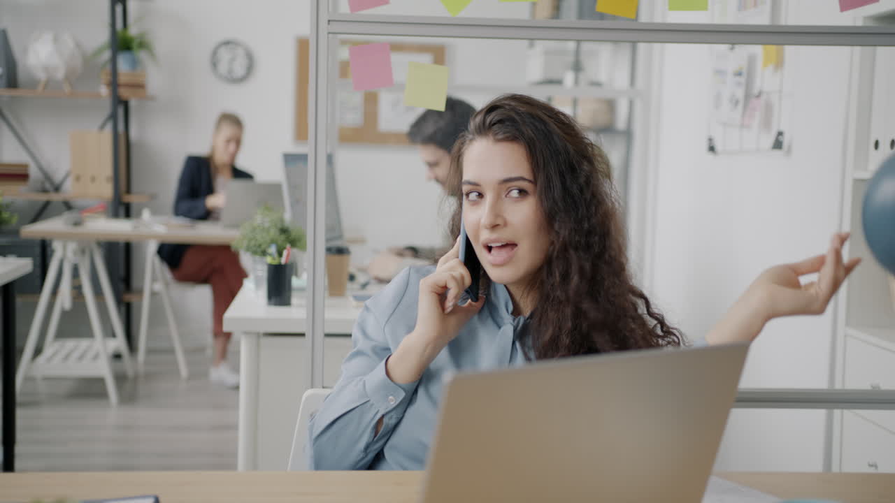 Office Conflict with Megaphone