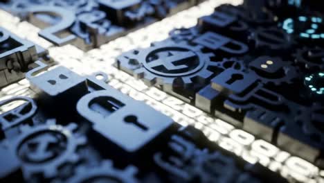 exploring the intricacies of design: a close-up perspective on creative patterns and mechanisms highlighted in black against a light background