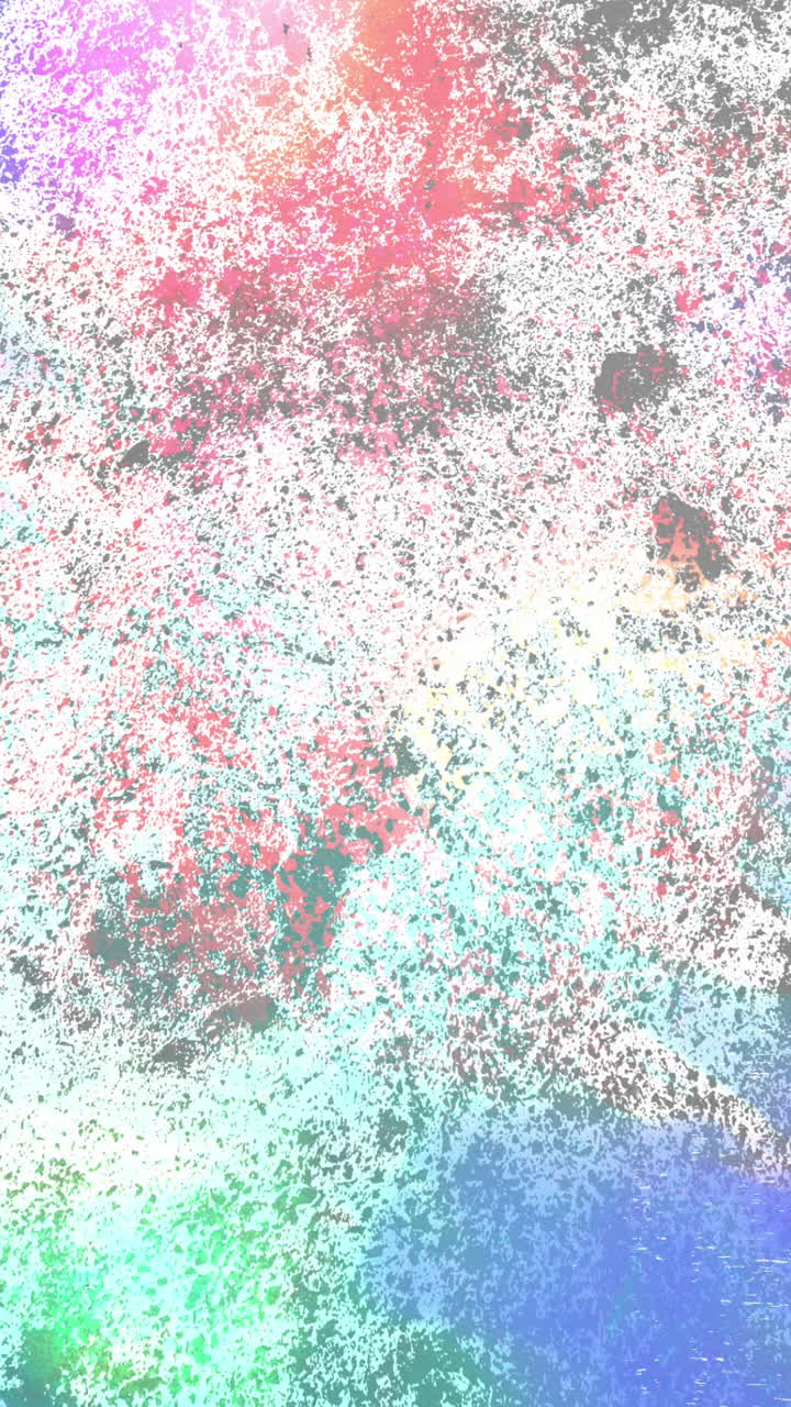 Loop de Fundo Dinâmico Abstrato com Textura Grunge Colorida