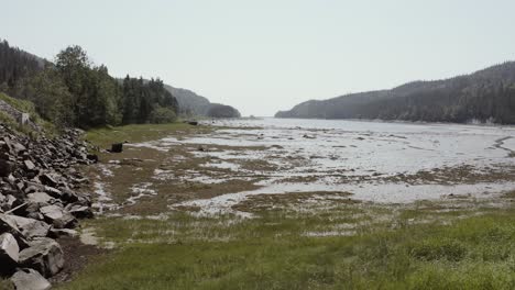 4k atlantic ocean bay by drone, seashore and road - drone