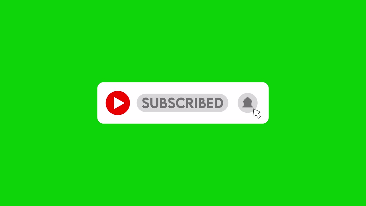 Youtube Subscribe and Notification Button